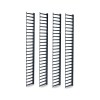 APC NetShelter Cable Management, Vertical Cable Manager, for NetShelter SX Networking Racks 48U, Set of 4, 250 x 2045 x 170 mm