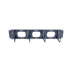 APC Horizontal Cable Organizer 2U w/pass through holes