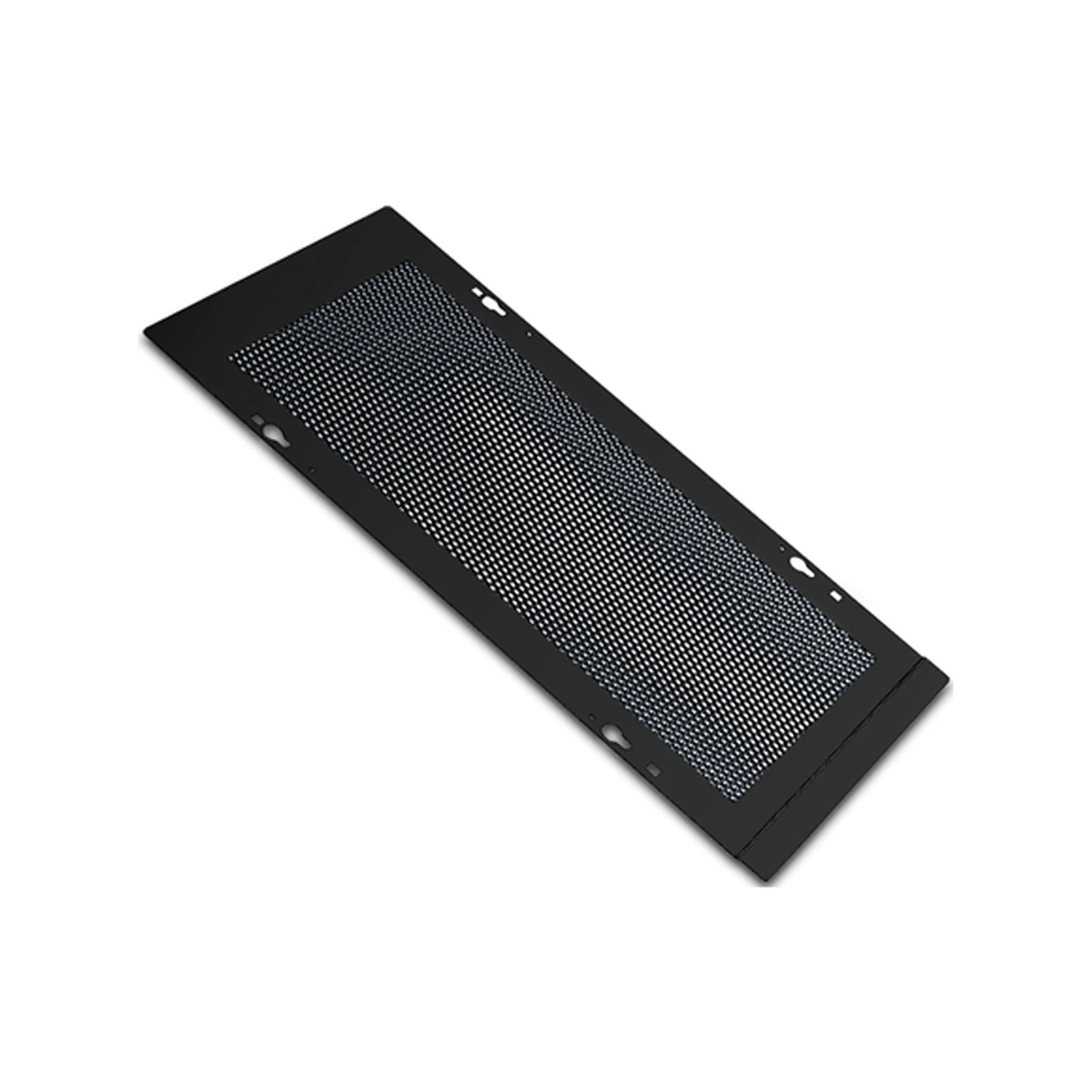 APC NetShelter Cable Management, Cable Trough, Perforated Cover, Black, 620 x 1.2 x 309.8 mm