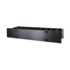 APC NetShelter Cable Management, Horizontal Cable Manager, 2U, with Cable Tie, Single Side with Cover, 482 x 89 x 165 mm