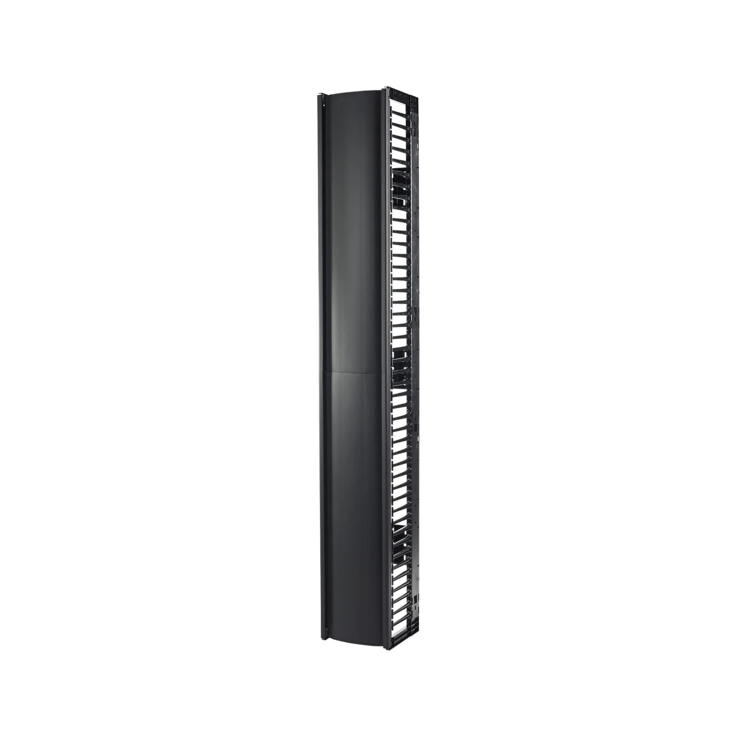 APC Valueline, Vertical Cable Manager for 2 & 4 Post Racks, 84"H X 12"W, Single-Sided with Door