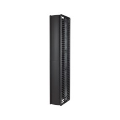 APC Valueline, Vertical Cable Manager for 2 & 4 Post Racks, 84"H X 12"W, Double-Sided with Doors
