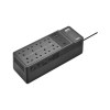 APC Back-UPS, 1050VA/600W Floor/Wall Mount, 230V, 8x British BS1363A outlets, USB Type A+C Port, User Replaceable Battery