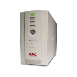 APC Back-UPS, 500VA/300W, Tower, 230V, 4x IEC C13 Outlets , User Replaceable Battery
