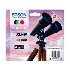 Epson 502 XL ink cartridge 4 pc(s) Original High (XL) Yield Black, Blue, Magenta, Yellow