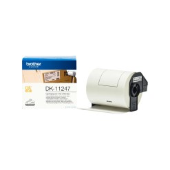 Brother DK-11247 label-making tape Black on white