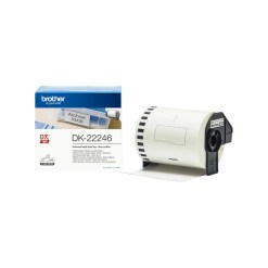 Brother DK-22246 label-making tape Black on white