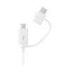 Samsung EP-DG930 USB cable USB 2.0 1.5 m USB A USB C/Micro-USB B White