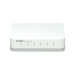 D-Link GO-SW-5G Unmanaged L2 Gigabit Ethernet (10/100/1000) White