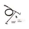 Kensington Universal 3-in-1 Keyed Cable Lock with Twin Lockheads - Master Keyed