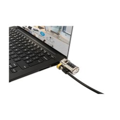 DELL 461-AAEU cable lock Black, Stainless steel 1.8 m