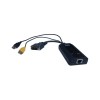 APC KVM-DVIVMCAC KVM switch Black
