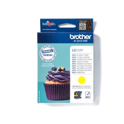 Brother LC123Y ink cartridge 1 pc(s) Original High (XL) Yield Yellow
