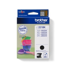 Brother LC221BK ink cartridge 1 pc(s) Original Black