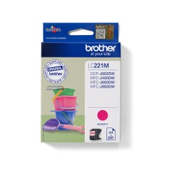 Brother LC221M ink cartridge 1 pc(s) Original Magenta