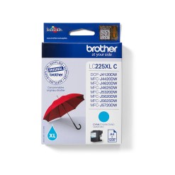 Brother LC225XLC ink cartridge 1 pc(s) Original High (XL) Yield Cyan