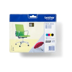 Brother LC-229XLVALBP ink cartridge 4 pc(s) Original Black, Cyan, Magenta, Yellow