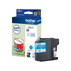 Brother LC22UC ink cartridge 1 pc(s) Original High (XL) Yield Cyan