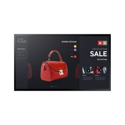 Samsung LH55PMFXTBC/EN Signage Display Digital signage flat panel 139.7 cm (55") VA Wi-Fi 400 cd/m² Full HD Black Touchscreen