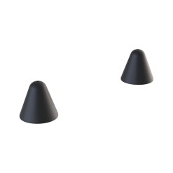 Ergonomic Solutions Ltd Ergonomic Solutions SpacePole Digital Signage Floor covers for In-window wire mount (x2 plastic)