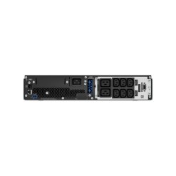 APC Smart-UPS On-Line, 3kVA, Rackmount 2U, 230V, 6x C13+2x C19 IEC outlets, SmartSlot, Extended runtime, W/rail kit, W/O Lithium-ion external battery