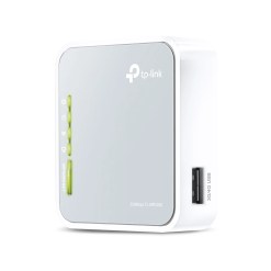 Tplink TP-Link TL-MR3020 wireless router Fast Ethernet Single-band (2.4 GHz) 4G Silver, White