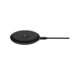 Celly WLFASTFEELBK mobile device charger Smartphone Black USB Wireless charging Fast charging Indoor
