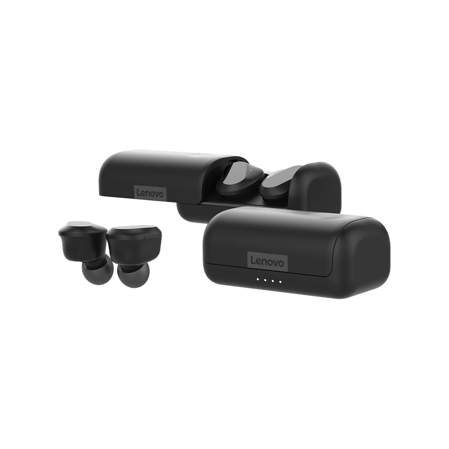 Lenovo ZA800003WW headphones/headset True Wireless Stereo (TWS) In-ear Calls/Music USB Type-C Bluetooth Black
