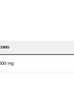 Nutrition table for Pure Marine Collagen, Powder - 200 grams