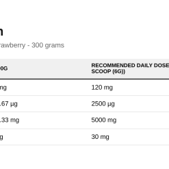 Allnutrition AllDeynn Collarose Fish, Raspberry Wild Strawberry - 300 grams - image 2