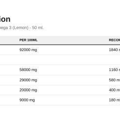 Osavi Super Strong Omega Kids, 1160mg Omega 3 (Lemon) - 50 ml. - image 2