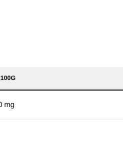 Nutrition table for Calm Magnesium Powder, Watermelon - 227 grams