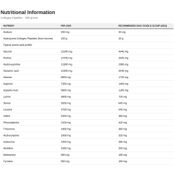 Swanson Collagen Peptides - 560 grams - image 2