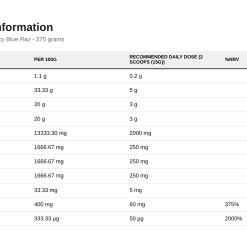 Applied Nutrition Pump 3G Pre-Workout, Icy Blue Raz - 375 grams - image 2