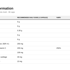 Osavi Collagen Type II with Hyaluronic Acid - 30 caps - image 2