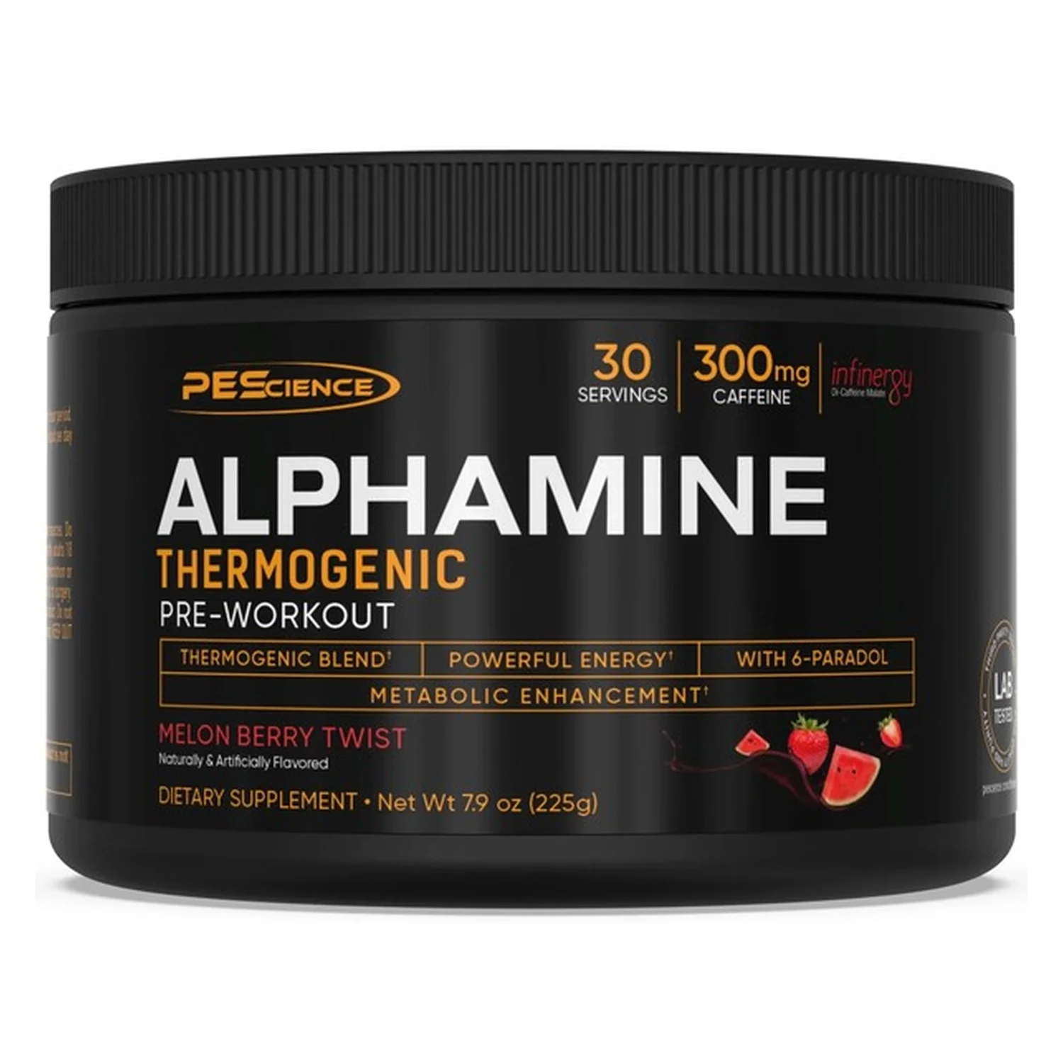 PEScience Alphamine, Melon Berry Twist - 225 grams