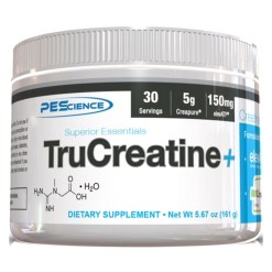 PEScience TruCreatine+ Powder, Unflavored - 161 grams