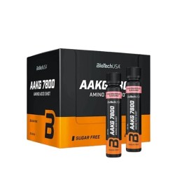 BioTechUSA AAKG 7800, Pink Grapefruit - 20 x 25 ml.