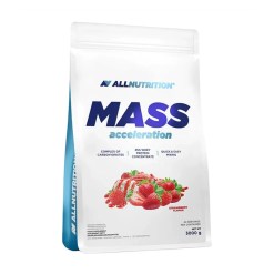 Allnutrition Mass Acceleration, Strawberry - 3000 grams