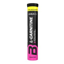 BioTechUSA L-Carnitine Effervescent, 500mg (Blueberry-Raspberry) - 20 tablets