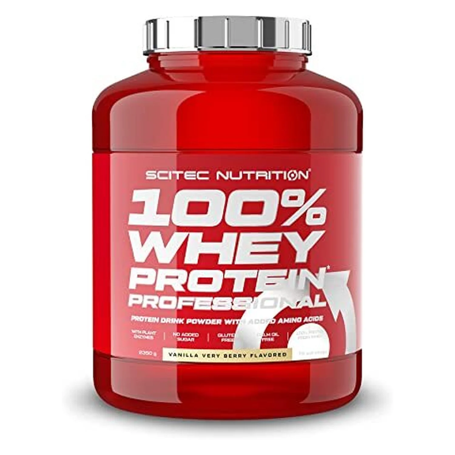 SciTec 100% Whey Protein Professional, Vanilla Very Berry - 2350 grams