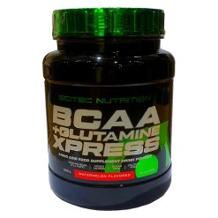 SciTec BCAA + Glutamine XPress, Apple - 600 grams