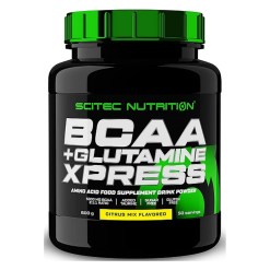 SciTec BCAA + Glutamine XPress, Citrus Mix - 600 grams