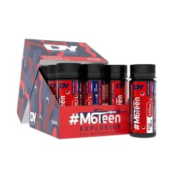 Dorian Yates #M6Teen Explosive Pre-Workout Shot, Blueberry - 12 x 60ml.