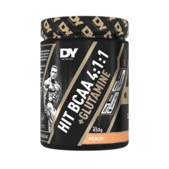 Dorian Yates HIT BCAA 4:1:1 + Glutamine, Peach - 450 grams