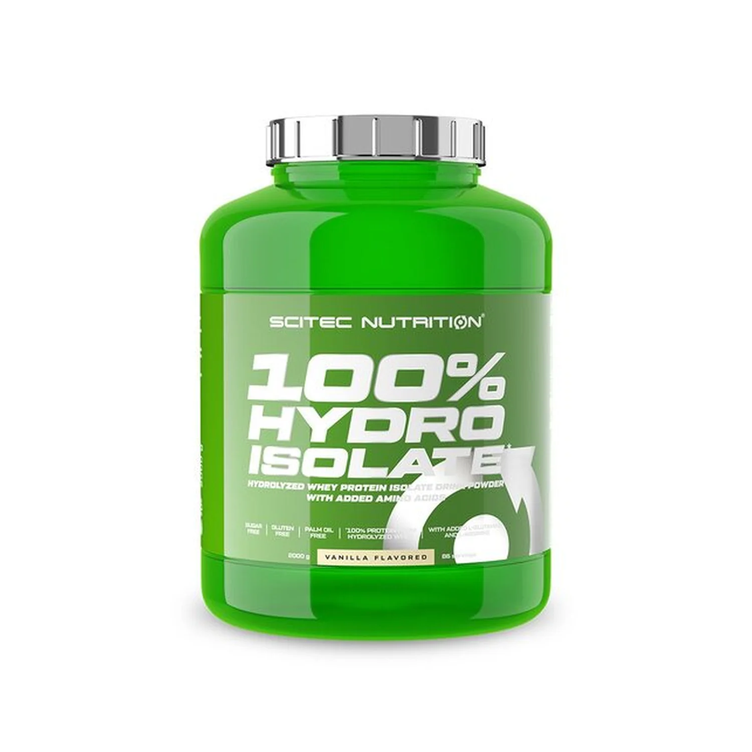 SciTec 100% Hydro Isolate, Vanilla - 2000 grams