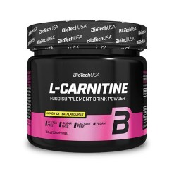 BioTechUSA L-Carnitine Drink Powder, Lemon Ice Tea - 150 grams