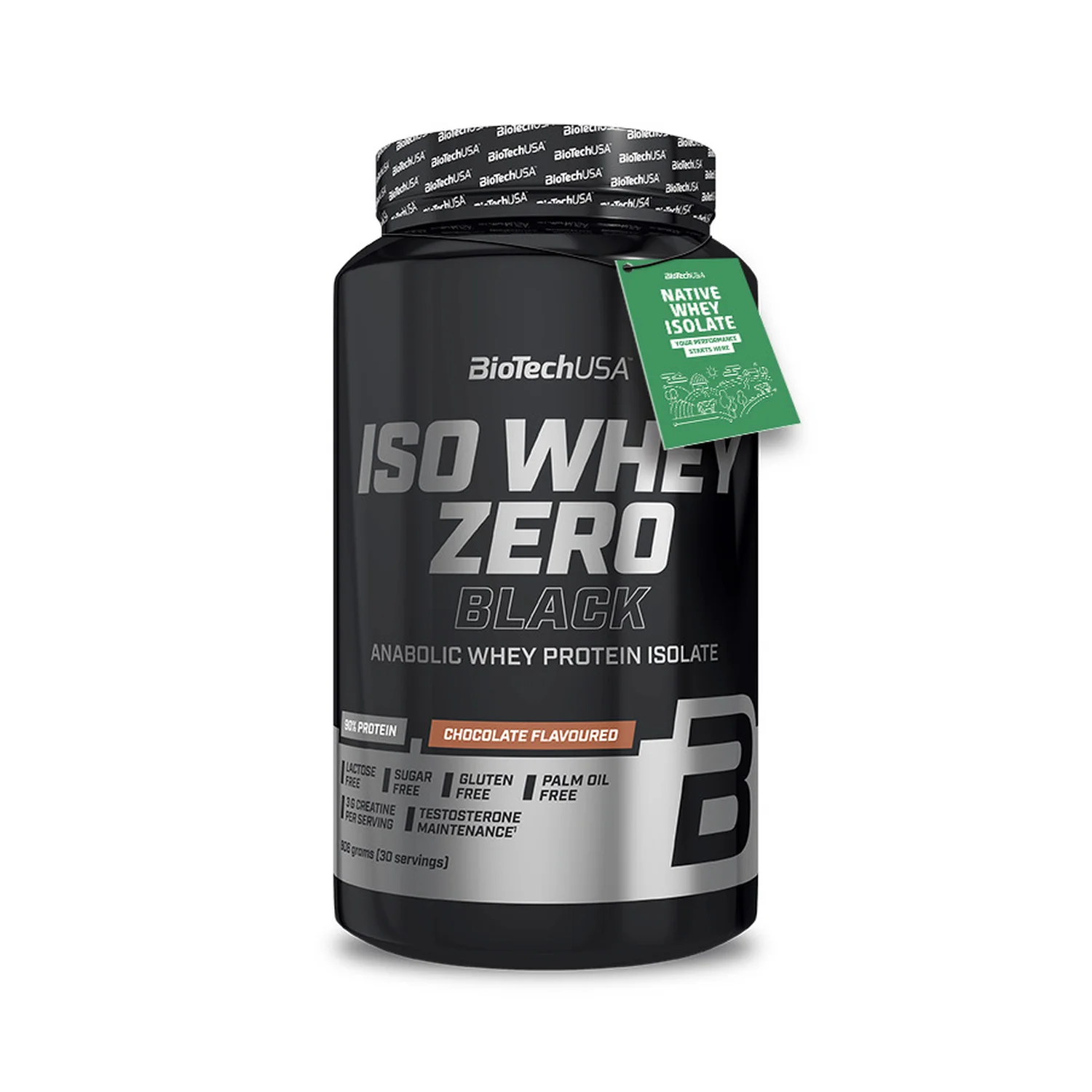 BioTechUSA Iso Whey Zero Black, Chocolate - 908 grams