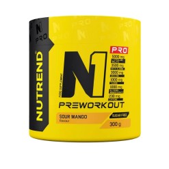 Nutrend N1 Pro Pre-Workout, Sour Mango - 300 grams