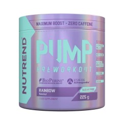 Nutrend Pump Pre-Workout, Rainbow - 225 grams